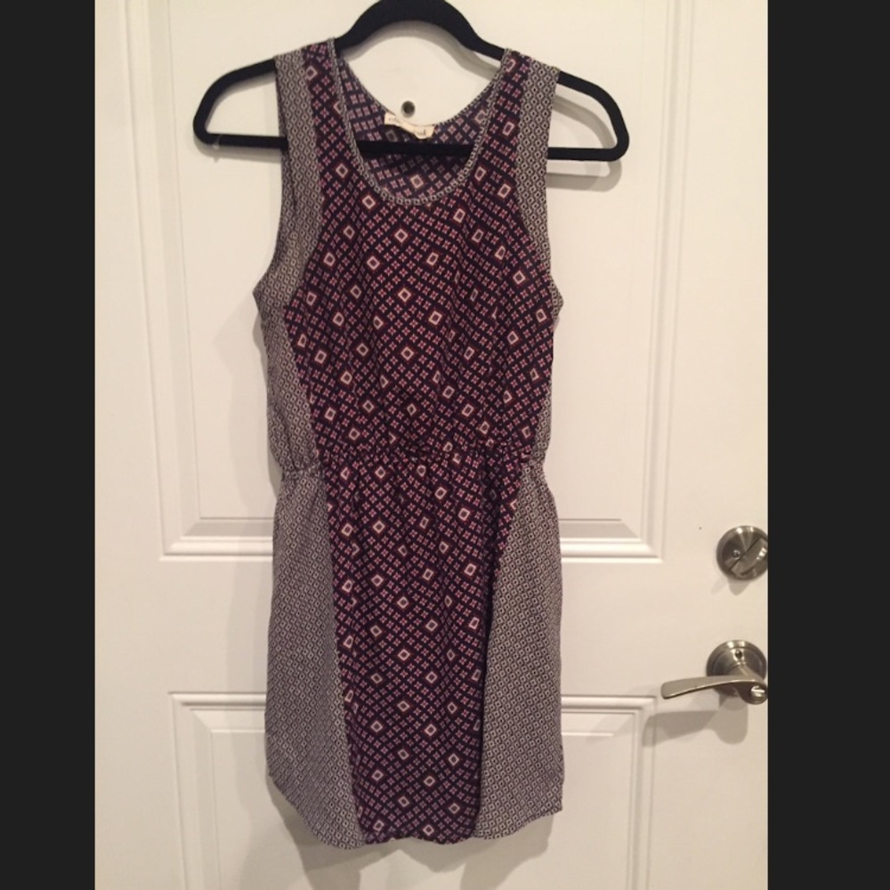 Olive & Oak mix print dress